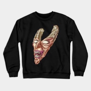 A Happy Krampus is a Scary Krampus Crewneck Sweatshirt